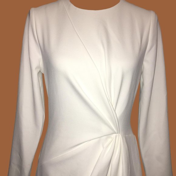 ONE33 SOCIAL Twist Fringe Ivory Dress - Picture 5 of 6